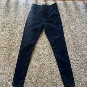 Classic Dark Blue Women's Skinny Jeans